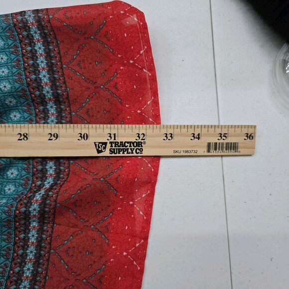 Accidentally In Love Dress Womens Small Multicolor Geometric Boho Hippie Tank - Picture 7 of 10